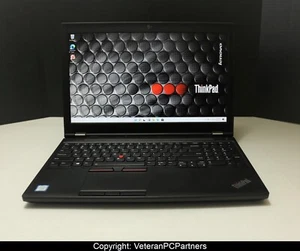 Lenovo ThinkPad P51 laptop 64GB Ram Intel XEON E3-1505M Nvidia M2200 512GB SDD - Picture 1 of 8