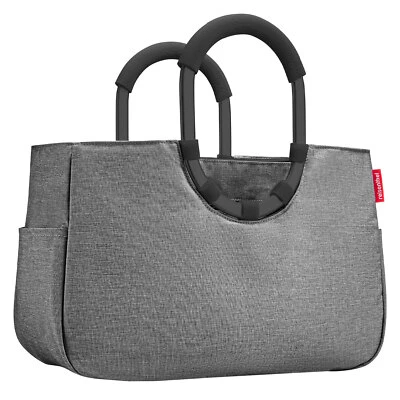reisenthel loopshopper M frame twist silver Handtasche Tragetasche Einkaufskorb - Bild 1 von 4