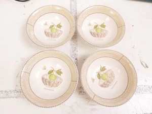 Wedgwood Sarah's Garden Set of 4 Soup Cereal Bowls Ceramic 6.5" Diameter - Picture 1 of 8