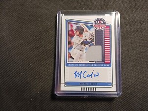 2023 panini stars and stripes Michael Carico 3 card JSY/AUTO Lot