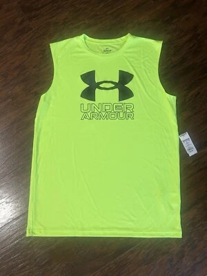 Under Armour Men's Athletic T-Shirt - Green. Size YXL - Imagem 1 de 4