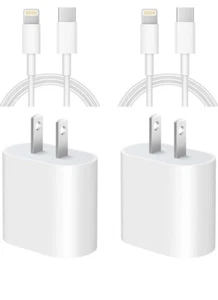 iPhone 11 12 13 Fast Charger [Apple MFi Certified] 20W PD (Type C) - Picture 1 of 1