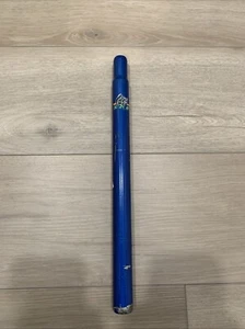 OLD SCHOOL BMX Blue MONGOOSE SEAT POST 26.0 mm SUPERGOOSE VINTAGE RARE - Picture 1 of 13