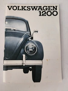 1962 Beetle Volkswagen 1200 Owners Manual In German W/ BOS - Picture 1 of 5