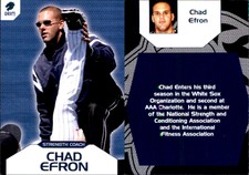 Chad Efron 2007 Charlotte Knights Team Issue #7 Card *AutographDen*