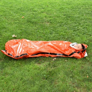 Emergency Sleeping Bag Ultra Waterproof Thermal Blanket Lightweight Survival Bag - Picture 1 of 14