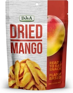 16oz Dried Mango Slices, Sweet, Natural, No Sugar Added, Healthy Snack - Picture 1 of 3