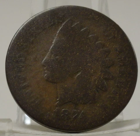 1874 United States indian head cent, #69929-005 BIN Cover