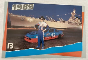 Tarjeta de héroe NASCAR 1989 Richard Petty vintage 6" x 9" STP #43 - Imagen 1 de 2