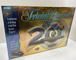 Trivial Pursuit 20th Anniversary Edition Familie Brett Quizspiel Neu Sealed - Bild 1 von 8