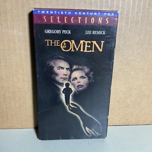 The Omen VHS Horror Gregory Peck Lee Remick - Picture 1 of 4