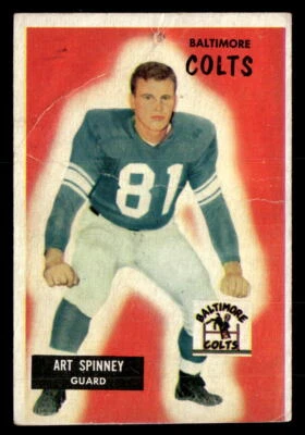 1955 Bowman #107 Art Spinney *Low Grade* - Image 1 of 2