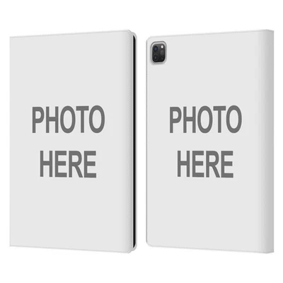 CUSTOM CUSTOMIZED PERSONALIZED CUSTOM LEATHER BOOK WALLET CASE FOR APPLE iPAD - Image 1 of 4