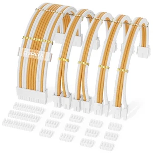 PSU Cable Extension Kit - Premium Sleeved PC Cable Extensions (24Pin ATX×1,8P... - Bild 1 von 8