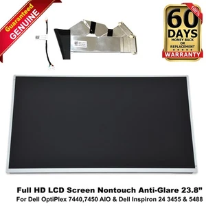 Dell Optiplex 7440 7450 23.8" FHD LCD Screen IPS Non-Touch MV238FHM-N10 1HM87 - Picture 1 of 6