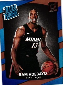 2017-18 Panini Donruss Bam Adebayo RC Rookie Basketball Card #187 - Bild 1 von 2