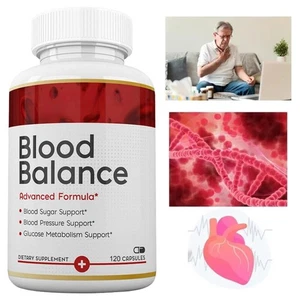 Blood Balance Advanced Formula Unterstützungskapseln für Blutzucker & Blutdruck - Bild 1 von 14