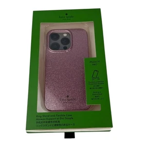 Custodia Kate Spade Glitter iPhone 14 PRO in rosa centrale - Foto 1 di 8