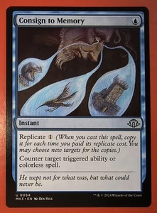 MAGIC, MTG: CONSIGN TO MEMORY, MH3, UNCOMMON, REGULAR, 0054,NM - Picture 1 of 3