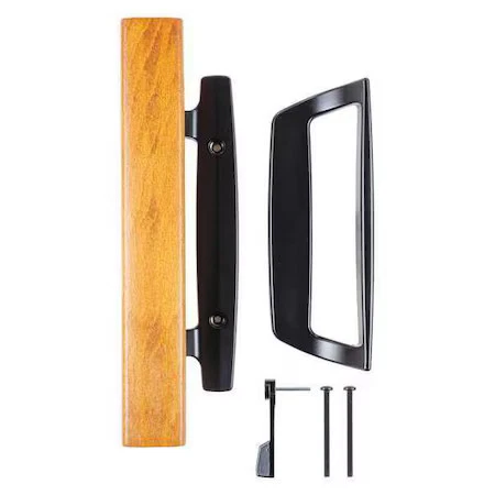 WRIGHT PRODUCTS V1131BL Mortise Patio Door Handles, Black - Image 1 of 1