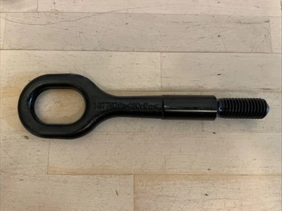 2017 2018 2019-2023 Tesla Model 3 Y Front Bumper Metal Tow Towing Hook Eye OEM - Image 1 of 4