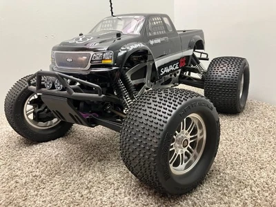 HPI Savage SS Nitro Monster Truck Rare Excellent Shape Used Nice! - Image 1 of 4
