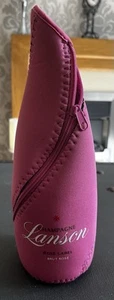 New, Champagne Bottle Chilling Jacket. Lanson. Pink - Picture 1 of 3
