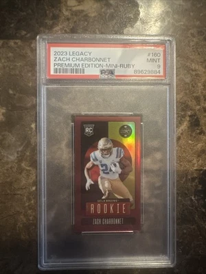 2023 Legacy Zach Charbonnet Premium Edition-mini-ruby Psa 9 Pop1 None Higher - Image 1 of 2