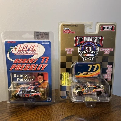 🔥 Robert Pressley #77 Jasper 1:64 литой лот — чемпионы по экшн-играм и гонкам - Изображение 1 из 4