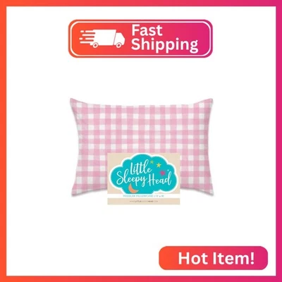 Funda de almohada Little Sleepy Head para niños pequeños, 100 % algodón y funda de almohada hipoalergénica  Foto 1 de 2