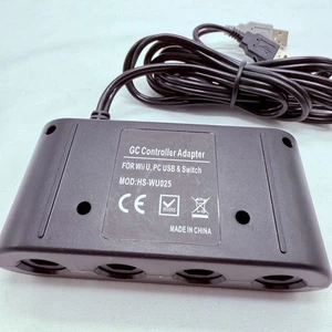 GameCube Controller Adapter for Nintendo Switch/Wii U/PC - Picture 1 of 4