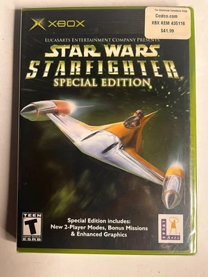 Star Wars Starfighter Special Edition Original Microsoft Xbox 2001 LucasArts NEW - Image 1 of 4