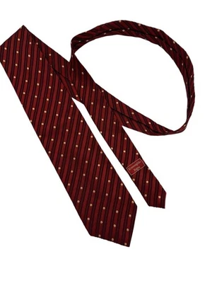 Corbata Ermenegildo Zegna Vintage Corbata Italiana 100% SEDA Para Hombre 58X3.8" Foto 1 de 4