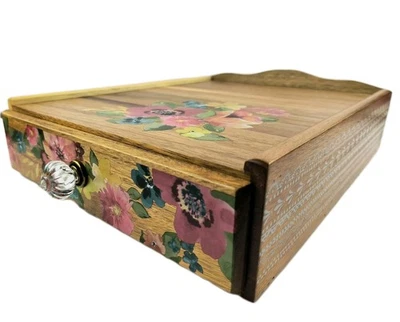 The Pioneer Woman Wood Tray Cutlery Flatware K-Cup Kitchen Drawer Organizer - Image 1 of 4