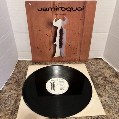 Jamiroquai - Space Cowboy - USA Vinyl Maxi single 1994 - 12" Vinyl Used Record - Image 1 of 4