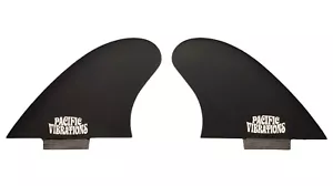 PACIFIC VIBRATIONS Lokbox SURFBOARD Channel Islands Keel TWIN FIN Lox Box Fins - Picture 1 of 2