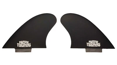 PACIFIC VIBRATIONS Lokbox SURFBOARD Channel Islands Keel TWIN FIN Lox Box Fins