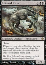 Infernal Kirin - Saviors of Kamigawa - MP, English MTG Magic FLAT RATE SHIP
