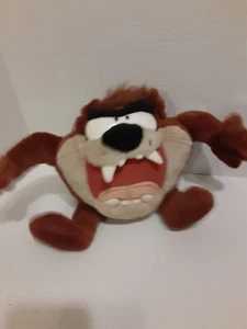 Play By Play Looney Tunes Taz Tasmanischer Teufel Plüsch Vintage 1997 bewegt und spricht - Bild 1 von 9
