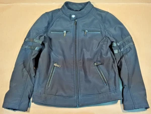 Urban Republic Boy's Moto Jacket Black Zip Size Large 14/16 - Picture 1 of 9