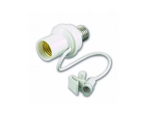 Interruttore crepuscolare per lampadina E27 sensore luce su filo - Imagen 1 de 1