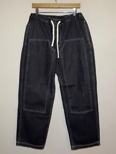 Burleys Chillin Denim Black Pants Medium NWT Baggy Skate Element Ben Davis - Picture 1 of 6