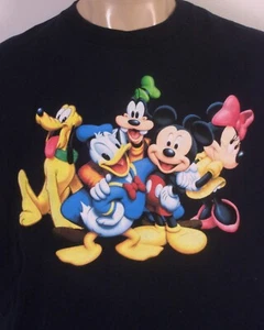 vintage 90s 00s Y2K Tennessee River Disney T-Shirt Mickey Mouse Donald Duck 2XL - Picture 1 of 4