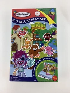 Moshi Monsters Colorforms 3-D 3D Deluxe Play Set #70386 New in Box Anime Japan - Picture 1 of 2