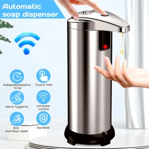 Seifenspender Schaumseifenspender Automatisch Sensor Wandmontage Seife Spender - Bild 1 von 9