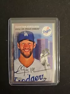 2023 Topps Cromo Platino Anniversario 1954 Variazione Città Clayton Kershaw Lotto - Foto 1 di 2