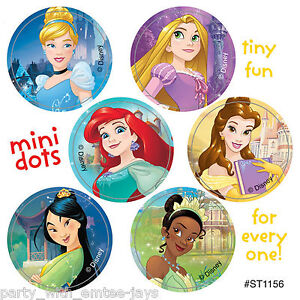 Princess Stickers Dots x 48 (8 sheets) - Favours - Birthday Party Loot Bag - Dot