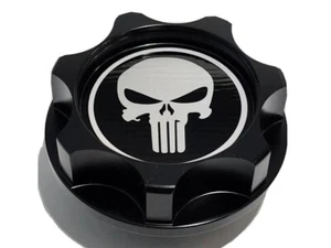 BLACK ALUMINUM ENGINE OIL CAP FOR HONDA & ACURA CIVIC EG6 EK9 ACCORD PUNISHER - Picture 1 of 3