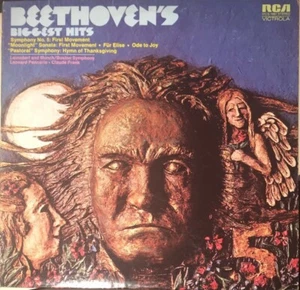 Beethoven’s Biggest Hits Boston Symphony RCA LP Vinyl -VICS 1667-(V1) - Picture 1 of 1
