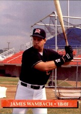 1994 Sioux City Explorers Collect-A-Sport #26 James Wambach Barrington Illinois